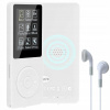 PREHRÁVAČ MP3 16 GB BLUETOOTH 5.0 HI-FI RÁDIO E-KNIHA + SLÚCHADLÁ BIELA