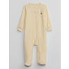 GAP Baby overal na zips Žltá 6-9M Žltá Žltá