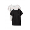 Calvin Klein Jeans tričko detské bavlnené 2-pak LVCKSJA51G.128.176.PPY2 biela 128