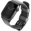 UNIQ Linus Airsoft Silikónový remienok na Apple Watch 38/40/41 mm sivý UNIQ-41MM-LINUSGRY