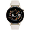 Huawei Watch GT 3 42 mm (Elegant) - Light Gold + White Leather Strap 55027150
