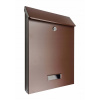 Poštová schránka - MAILBOX NA PÍSMENÁ SDG FORMÁT A4 HNEDÁ MAT (Poštová schránka - MAILBOX NA PÍSMENÁ SDG FORMÁT A4 HNEDÁ MAT)