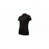 SENSOR MERINO ACTIVE POLO dámské triko kr.rukáv černá M; Černá triko