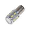 LED autožiarovka BAY15d / 12-24V - biela 12xSMD / 1x 3W LED (2ks)