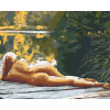 Maľovanie podľa čísel – Na móle, 50 × 40 cm, napnuté plátno na rám 8596530023579