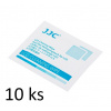 JJC CL-W10 10x vlhčené čistící ubrousky pro optiku