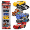Disney Cars Zigzak McQueen Šrot kovový set 6 automobilov (Disney Cars Zigzak McQueen Šrot kovový set 6 automobilov)
