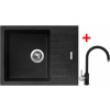 Sinks Perfecto 650 Granblack + Vitalia GR