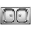 Kuchynská batéria - Blanco Dinas 8 umývadla Brushed Steel523377 (Kuchynská batéria - Blanco Dinas 8 umývadla Brushed Steel523377)