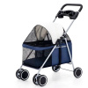 Buggy Light Kočárek pro psy 46 x 91 x 69 cm Barva: Modrá
