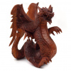 Dvojkrídly drak 25 cm - drevorezba