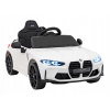 Elektrické autíčko Ramiz biele, jednomiestne, do 30 kg, pre deti od 3 rokov