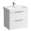 Laufen BASE skrinka pod umývadlo 61,5x53,1x43,8 cm,2 zásuvky,Biela Matná H4022921102601