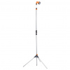 zahrada-XL Záhradná sprcha s trojnožkou 221 cm hliníková 92294