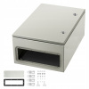 VEVOR Elektrická krytka 60 x 40 x 25 CM z uhlíkovej ocele, šedá-biela