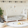 zahrada-XL Rám detskej postele biely 90x200 cm masívna borovica 834499