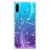 Silikonové pouzdro iSaprio - Huawei P30 Lite - Fancy bílé (Odolný silikonový kryt, obal, pouzdro iSaprio - Huawei P30 Lite - Fancy bílé - skvělá ochrana a pružnost, stylový UV potisk, lehkost, tiskne