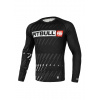 PitBull West Coast - pánský LS rashguard STREET DOG černý XL