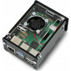 Argon40 Argon NEO 5 M.2 NVMe PCIe skříň pro Raspberry Pi 5 - s ventilátorem a chladičem - hliník - černá