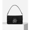 KABELKA KARL LAGERFELD K/AUTOGRAPH SOFT SM BGTT NYLON BLACK