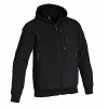 Softshellová moto bunda RICHA ATOM HOODIE čierna - Veľkosť XL