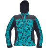 Cerva NEURUM CAMOUFLAGE Pracovná bunda s kapucňou petrolejová 46 0351000655046