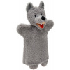 Maňuška Vlk šedý 30cm, maňuška (8590121203326)
