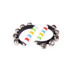 Bigjigs Toys Rolničky do ruky duhované 1 ks