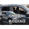 Deflektory (ofuky) bočních oken Škoda Kodiaq 5dv. -- od roku výroby 2016- kouřové provedení (kompletní sada-přední i zadní okna) SLEVA 9%