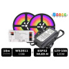 Programovateľný set RGB-IC LED pásika WS2811 COB, IP20 | WLED.sk