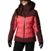 Columbia WILD CARD DOWN JACKET červená,vínová Dámska lyžiarska bunda XS
