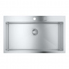 Grohe Drezy Drez K800 s automatickým odtokom, 85x51 cm, kefovaná nerezová 31584SD1-GR