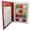 AIRPURE dárková sada Vánoční kniha Wax Melt 12 ks vosků do aromalampy