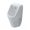 Duravit D-Code Pisoár, zadný prívod vody, Rimless, alpská biela 0829300000