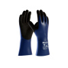 Protichemické rukavice ATG MaxiDry Plus 56-530 - veľkosť: 11/XXL, farba: modrá