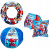 SPIDERMAN MARVEL PLÁVACIE RUKÁVY MOTÝLIKY LOPTA KRUH DO BAZÉNA