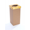 Odpadkový kôš na triedenie odpadkov, recyklovaný, anglický nápis, 60 l, RECOBIN 