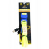 Obojok DUVO+ LED Svietiaci dog neónový žltý nylon 50-70cm/ 2,5 cm