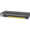 NETGEAR 8-port 10/100/1000Mbps Gigabit Ethernet, Flexible PoE, GS108LP GS108LP-100EUS