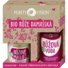 Purity Vision Rose ružová voda 100 ml + maslo z ruže 120 ml darčeková sada