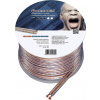 Oehlbach 302 reproduktorový kabel 2 x 4 mm² transparentní 20 m