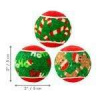 Hračka Kong Dog Holiday Squeak Air Balls s pískatkom, guma, vulkanizovaná, S (6 ks/ bal.) (Hračka Kong Dog Holiday Squeak Air Balls s pískatkom, guma, vulkanizovaná, S (6 ks/ bal.))