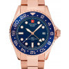 Hodinky Swiss Alpine Military 7052.1165 GMT diver 42mm 10ATM