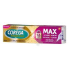 COREGA POWER MAX UPEVNENIE + KOMFORT fixačný krém na zubné náhrady, bez príchute 1x40 g