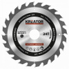 Pílový kotúč Kreator KRT020414 na drevo 185mm, 24T