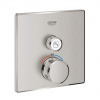 Grohe Grohtherm SmartControl - Termostatická sprchová batéria pod omietku s 1 ventilom, supersteel 29123DC0