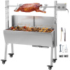 Vevor Gril na ražeň 60 KG/132 LBS 25W na drevené uhlie s deflektorom LQ-BBQ5AKYL60KG01V2