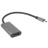 Prevodník OEM USB-C na HDMI 4K a FULL HD 1080p, kovové púzdro