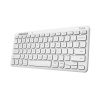 TRUST LYRA COMPACT WIRELESS KEYBOARD US bilá 25097