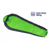 Acra Outdoorový spací vak Pongee 800 Down - 210 cm, kačacie páperie, do -20C, múmia